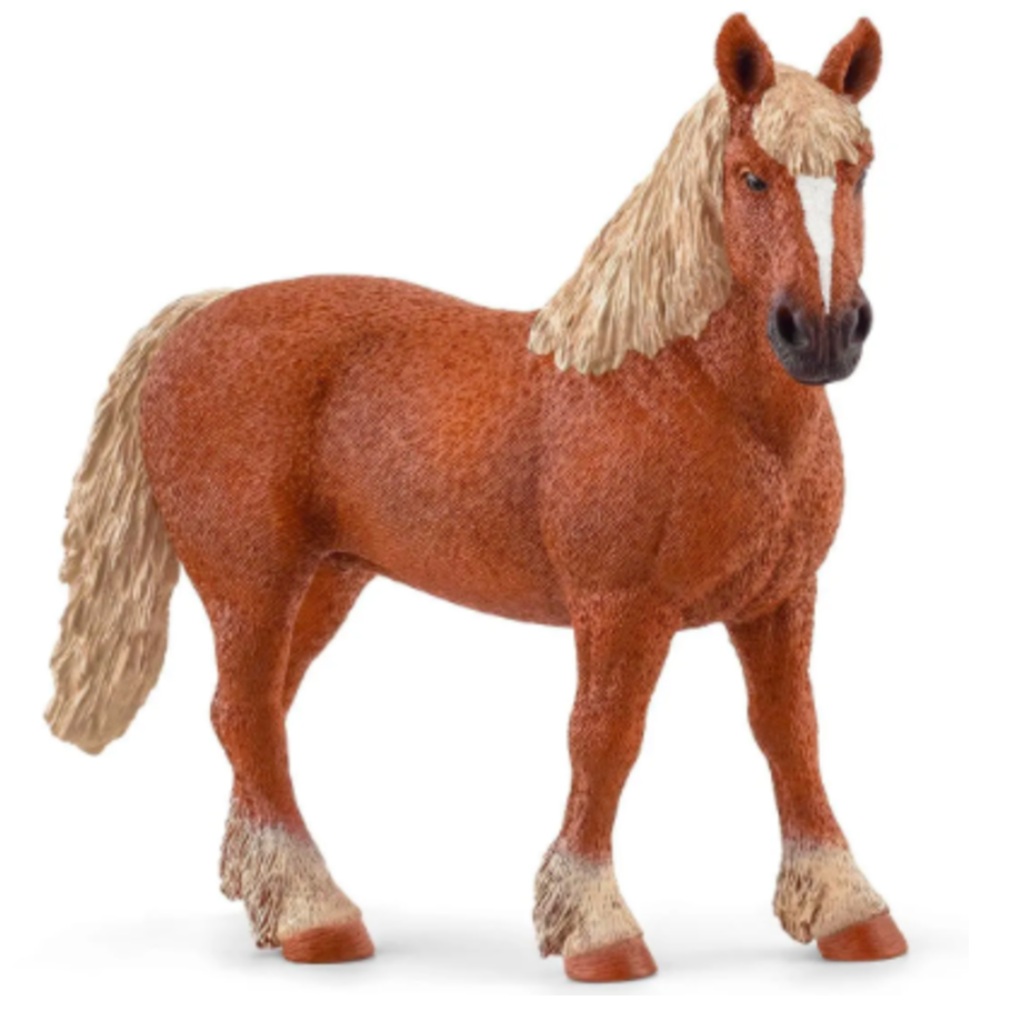 SCHLEICH - CAVALLO BELGA DA TIRO