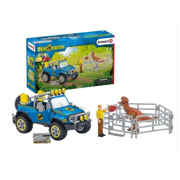 VEICOLO 4X4 CON DINOSAURO