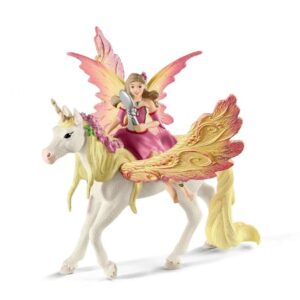 Fairy Feya With Pegasus Unicorn