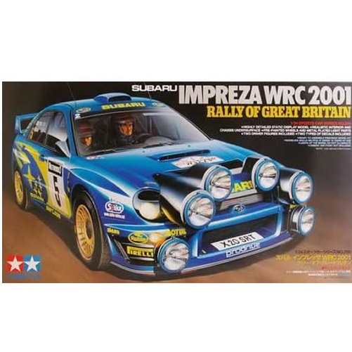 TAMIYA 1/24 - SUBARU IMPREZA WRC 2001