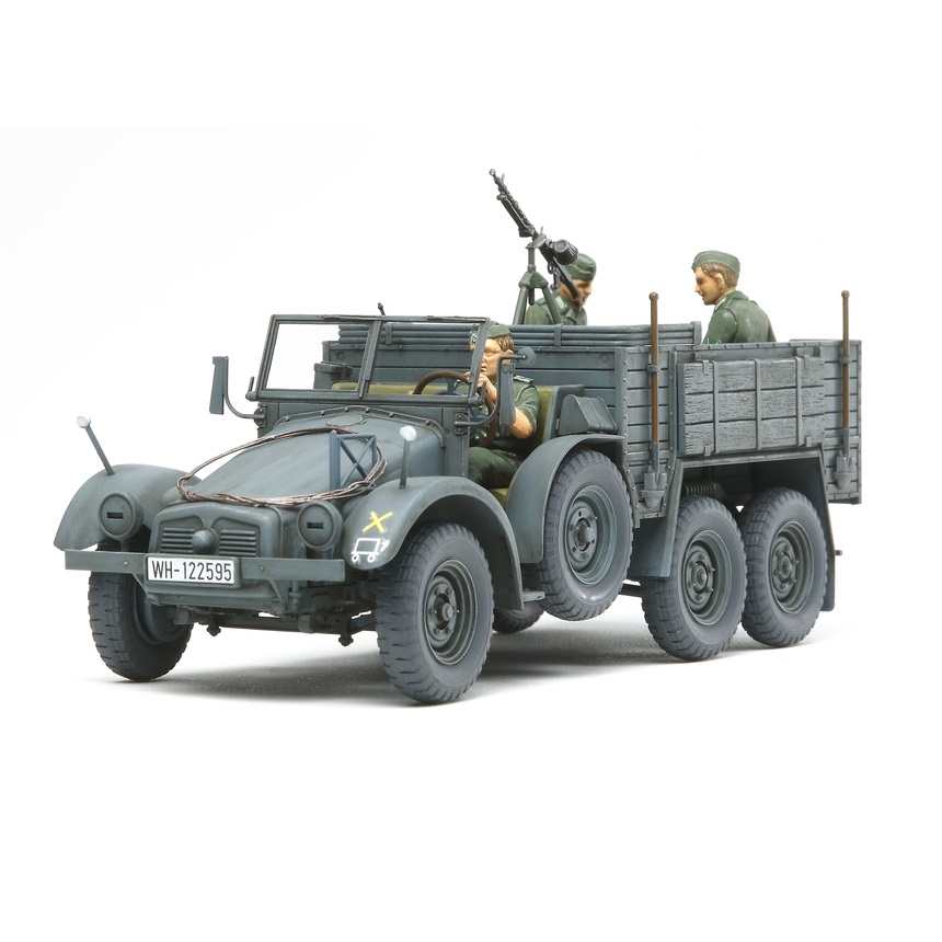 TAMIYA 1/35 - German 6X4 Truck Krupp Protze CON SOLDATI