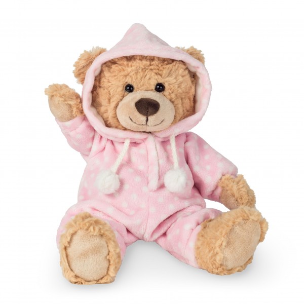 TEDDY - Orsetto pigiama rosa 30 cm