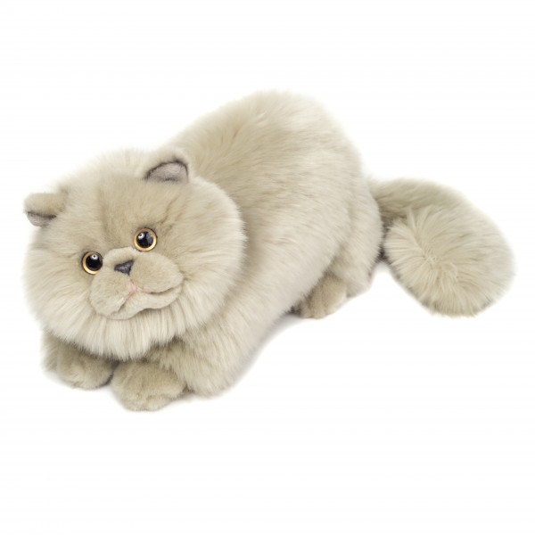 TEDDY - Gatto persiano sdraiato 24 cm