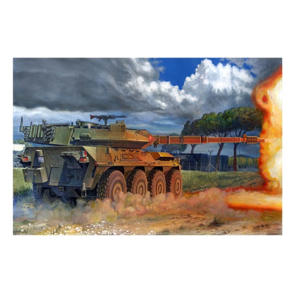 TRUMPETER 1/35 - Italian B1 Centauro Tank Destroyer AFV EARLY VERSION