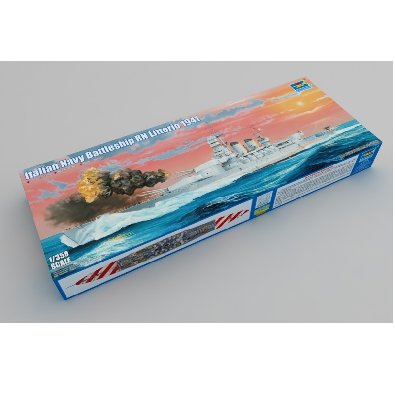 TRUMPETER 1/350 - Italian Navy Battleship RN Littorio 1941
