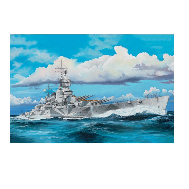 TRUMPETER 1/350 - talian Navy Battleship RN Vittorio Veneto 1940