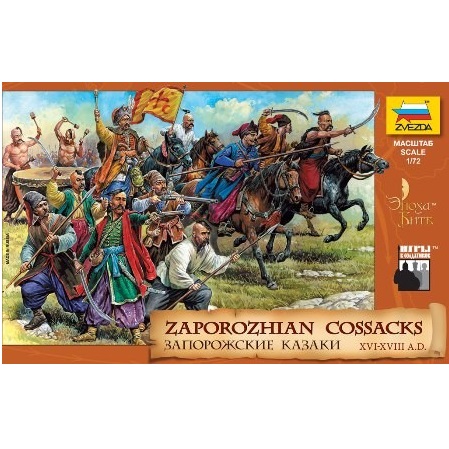ZVEZDA 1/72 - Zaporozhian cossacks