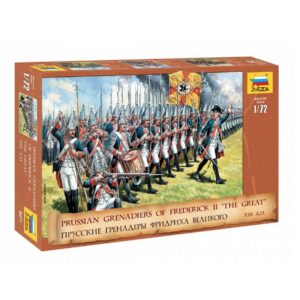 ZVEZDA 1/72 - Prussian grenadiers of the Frederick II