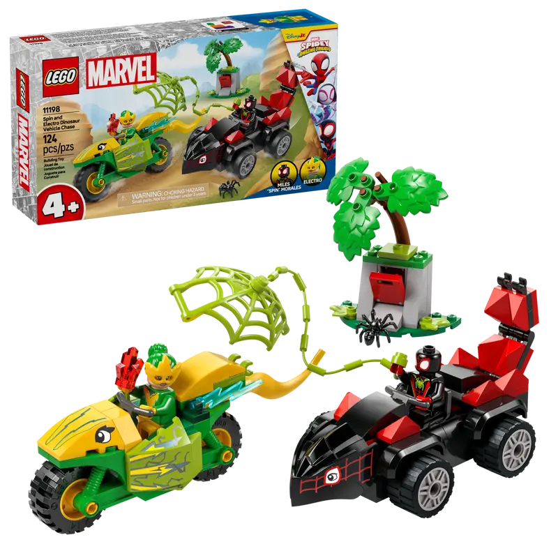 MARVEL - Inseguimento sui dino-veicoli di Spin ed Electro