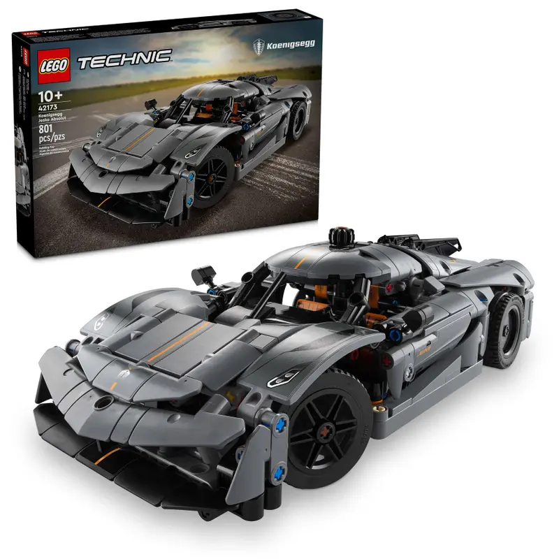 TECHNIC - Hypercar Koenigsegg Jesko Absolut grigia