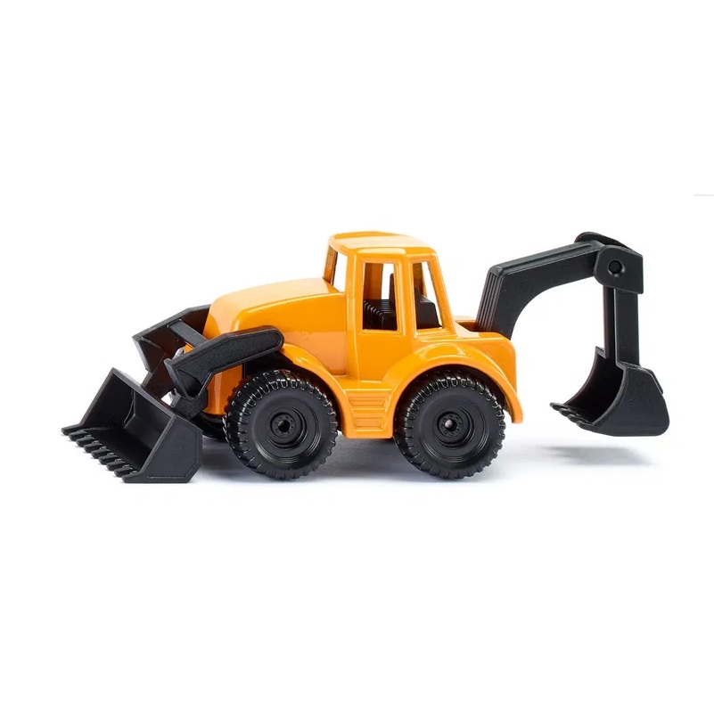 SIKU - Backhoe loader - DIMENSIONI: 86x33x43 mm