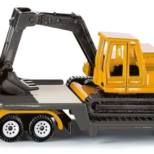 SIKU - Low loader with excavator - DIMENSIONI: 158x36x52 mm - immagine 2