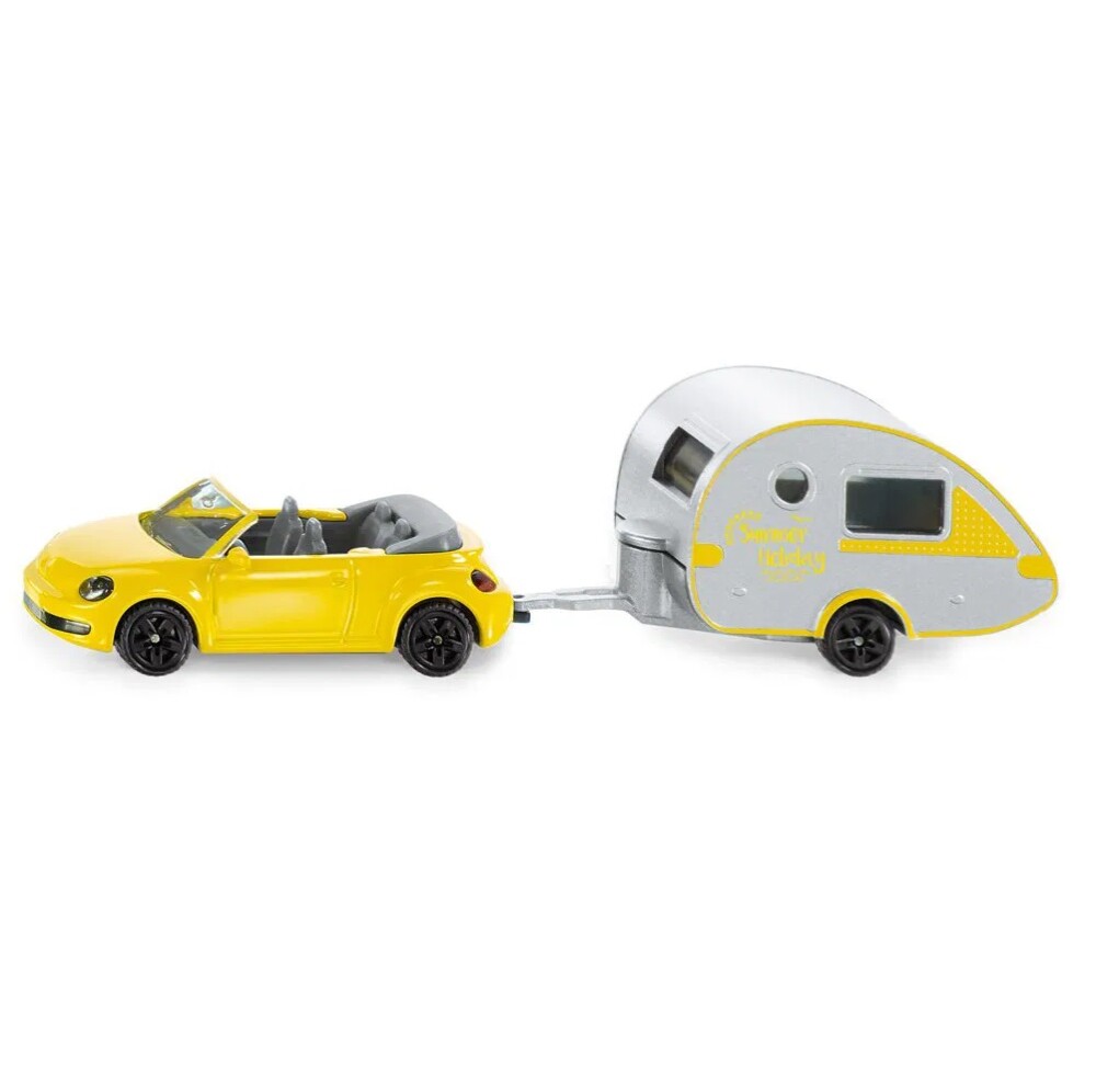 SIKU - Car with trailer caravan - DIMENSIONI: 164x36x41 mm