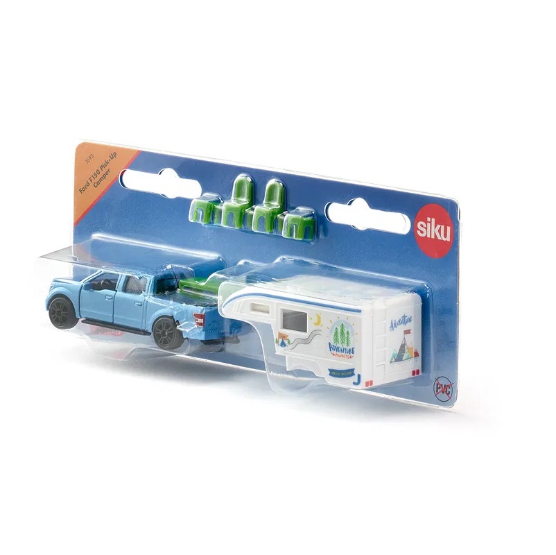 SIKU - Ford F150 Pick-Up Camper - DIMENSIONI: 99x38x43 mm