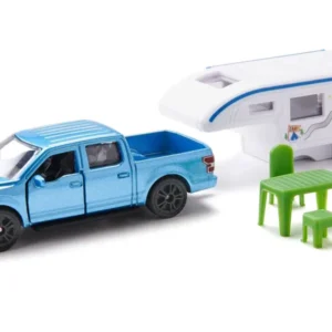 SIKU - Ford F150 Pick-Up Camper - DIMENSIONI: 99x38x43 mm - immagine 2