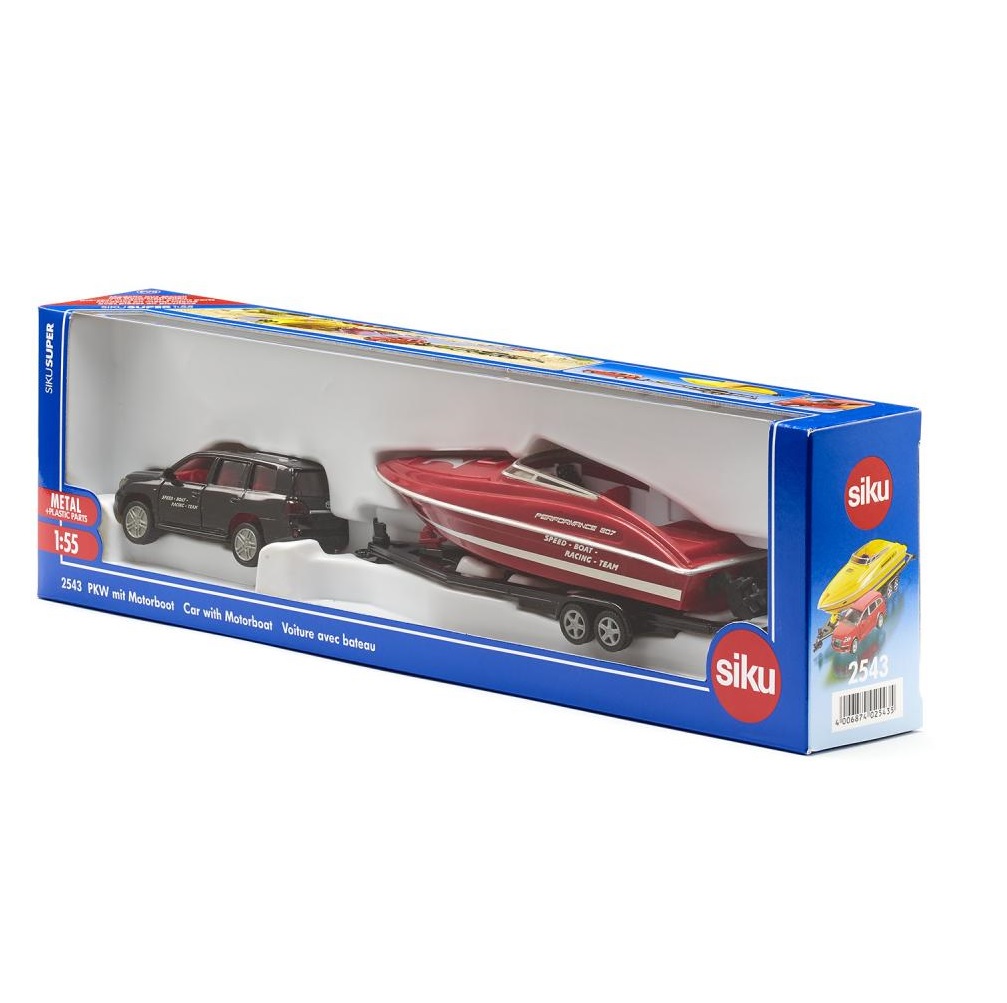 SIKU - AUTO TOYOTA CON MOTOSCAFO