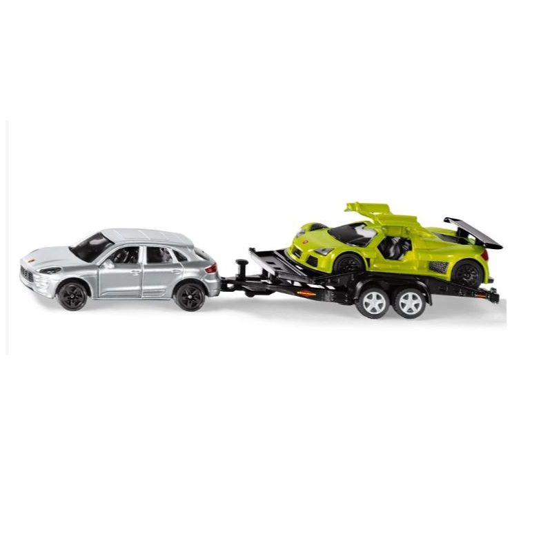 AUTO PORSCHE CON RIMORCHIO AUTO - 1/55